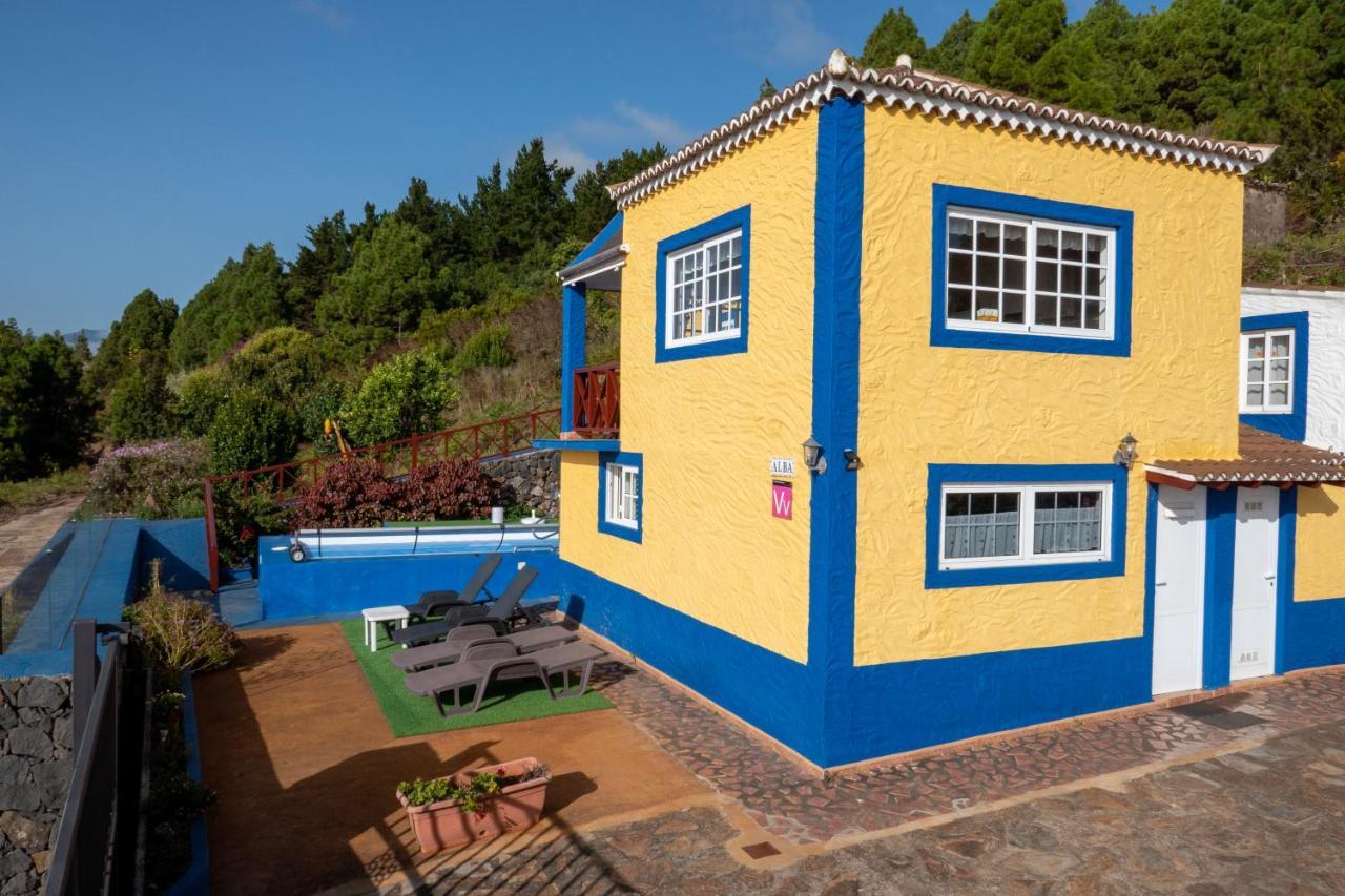 Casa Alba, Casa Rural Con Piscina-Spa Climatizada Hasta 34º Gratuito Y Vistas Al Mar Puntallana المظهر الخارجي الصورة