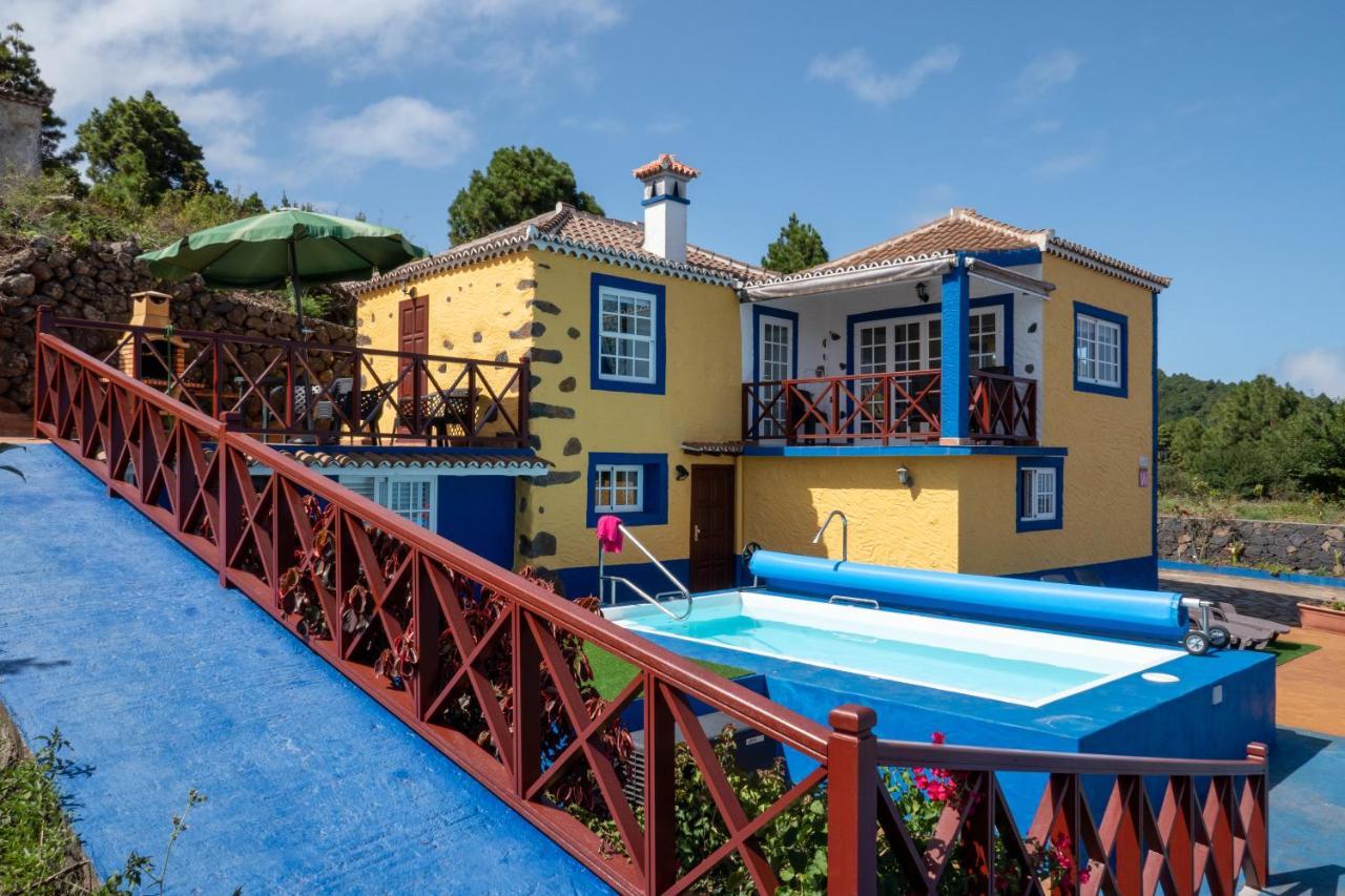 Casa Alba, Casa Rural Con Piscina-Spa Climatizada Hasta 34º Gratuito Y Vistas Al Mar Puntallana المظهر الخارجي الصورة