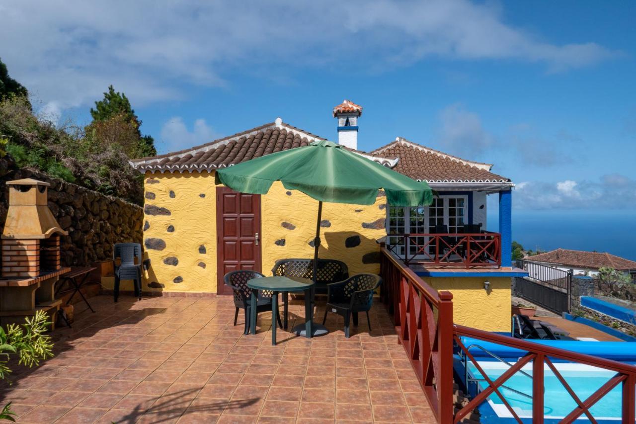 Casa Alba, Casa Rural Con Piscina-Spa Climatizada Hasta 34º Gratuito Y Vistas Al Mar Puntallana المظهر الخارجي الصورة