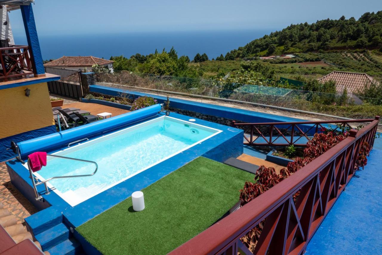 Casa Alba, Casa Rural Con Piscina-Spa Climatizada Hasta 34º Gratuito Y Vistas Al Mar Puntallana المظهر الخارجي الصورة