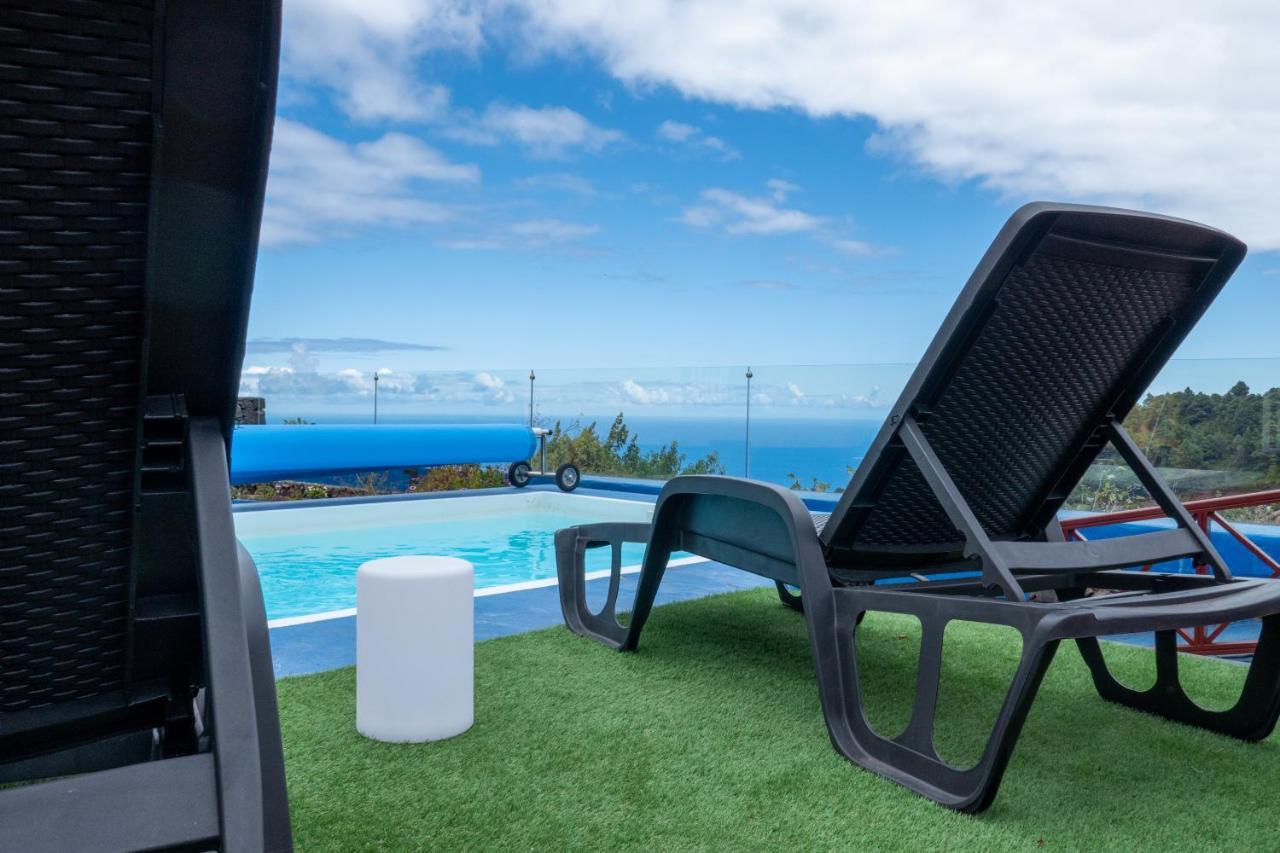 Casa Alba, Casa Rural Con Piscina-Spa Climatizada Hasta 34º Gratuito Y Vistas Al Mar Puntallana المظهر الخارجي الصورة