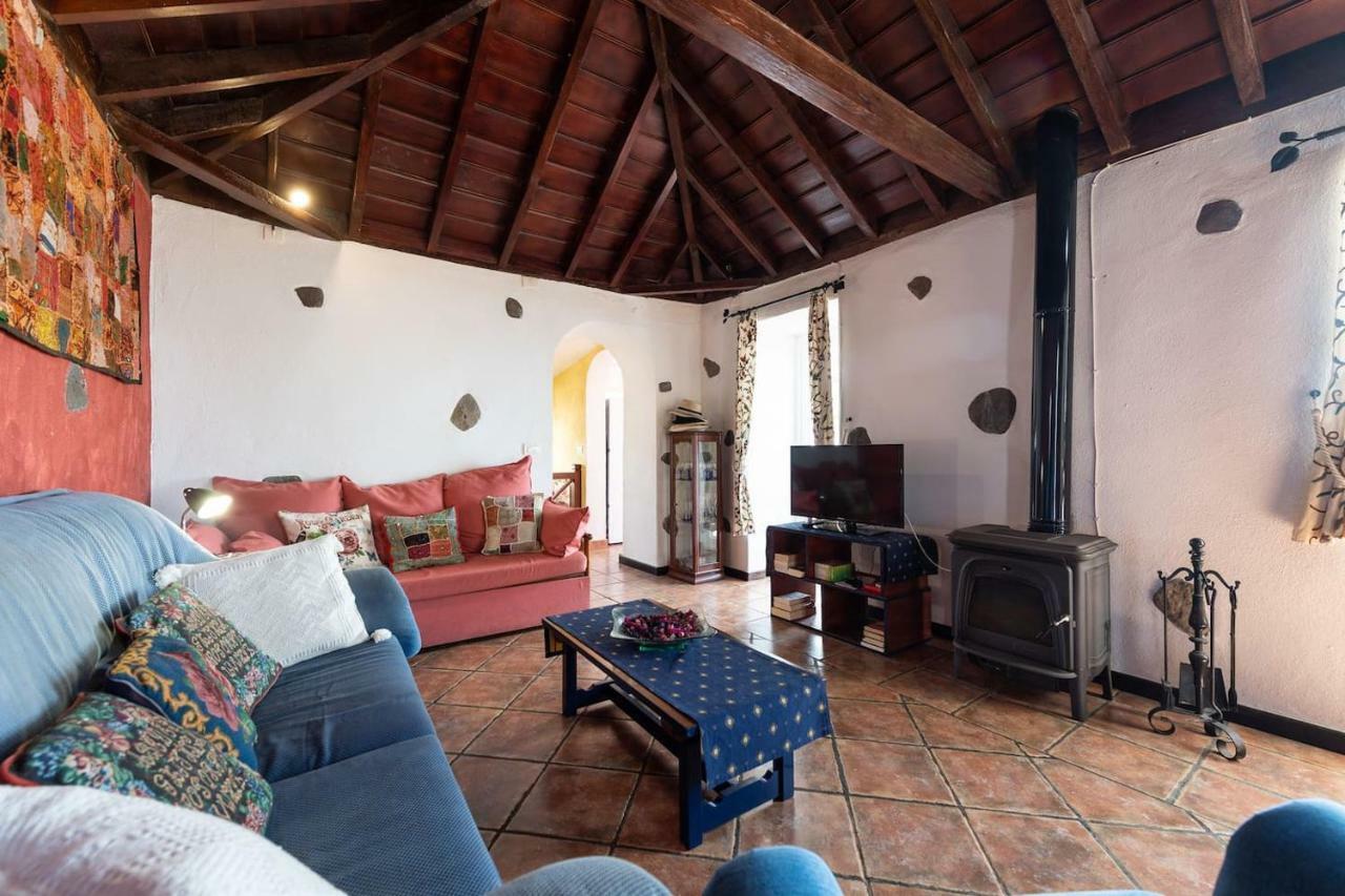 Casa Alba, Casa Rural Con Piscina-Spa Climatizada Hasta 34º Gratuito Y Vistas Al Mar Puntallana المظهر الخارجي الصورة