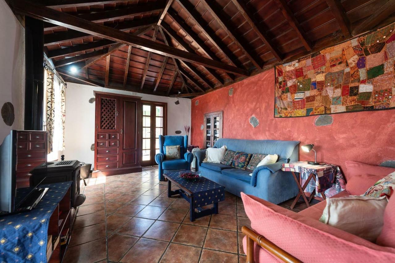 Casa Alba, Casa Rural Con Piscina-Spa Climatizada Hasta 34º Gratuito Y Vistas Al Mar Puntallana المظهر الخارجي الصورة